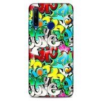 Graffitix (13) Desenli Silikon Kapak Huawei Honor 20 Lite Kılıf