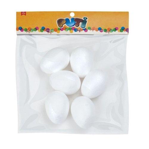 Strafor Köpük Yumurta 6cm 6 lı