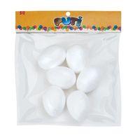 Strafor Köpük Yumurta 6cm 6 lı