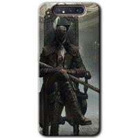 Samsung Galaxy A80 HD Baskılı Kılıf + 9D Tam Ekran Koruyucu - Bloodborne Hunters