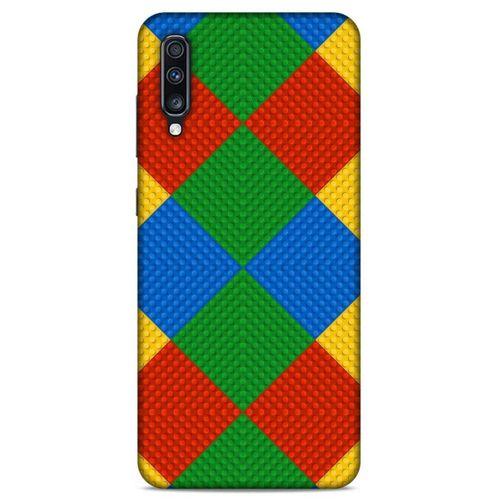 Lopard Samsung Galaxy A70 Uyumlu Kılıf BloX (7) Telefon Kılıfı Karışık Çok Renkli