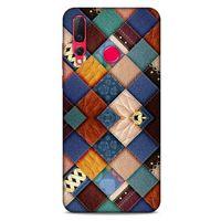 Lopard Huawei P Smart Z Uyumlu Kılıf Patchwork (31) TPU Kılıf