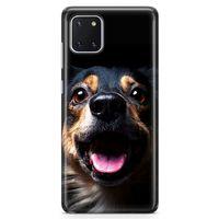 Samsung Galaxy Note 10 Lite Kılıf Spaniel Arka Kapak Koruma Desenli Full Koruyucu