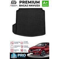 S-Dizayn Renault Megane 4 3D Pro Bagaj Havuzu Sol Kulaklı 2016 Üzeri A+ Kalite