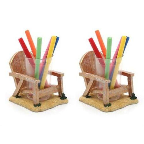 2 Adet Kalemlik Sandalye Model Ofis Gereci 13X11X10Cm 200Ml
