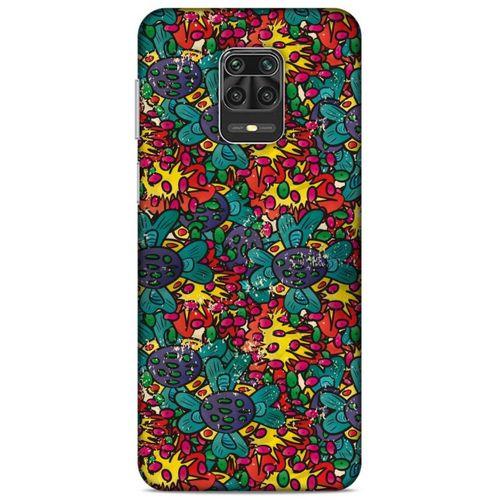 Lopard Xiaomi Redmi Note 9S Uyumlu Kılıf Soyut Sanat (29) Baskılı Arka Koruma Kılıfı