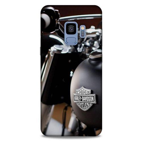 Samsung Galaxy S9 Uyumlu Kılıf Motorsiklet (48) Bumper Kılıf Harley