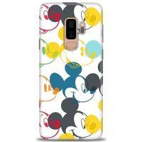 Samsung Galaxy S9 Plus Kılıf HD Baskılı Kılıf - Renkli Mickey Mouse + Tam Ekran Koruyucu