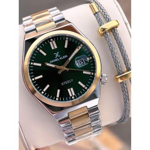 Daniel Klein İtalyan Tasarım Bileklik Hediyeli 2 Yıl Garantili 3 Atm Erkek Kol Saati ES.13861-9