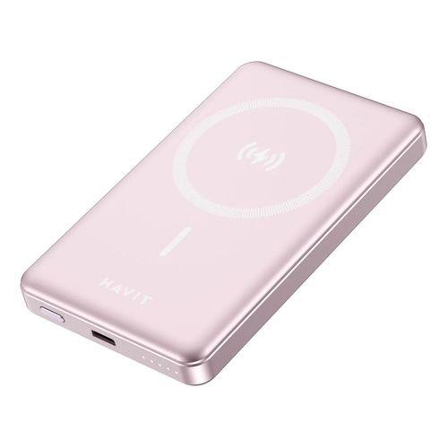 HAVIT PB5203 MAGESAFE 10.000MAH POWERBANK PEMBE