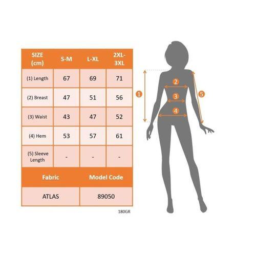 Kadın Kolsuz Yakalı önden Tek Düğmeli Atlas Ceket