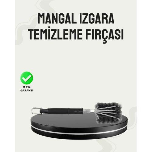 Paslanmaz Çelik Telli Mangal Temizlik Fırçası