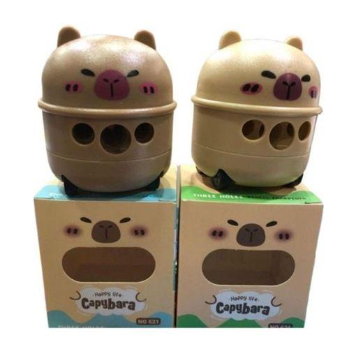 Three Holes Capybara Tekerlekli Kalemtraş Not-12 - 2 adet
