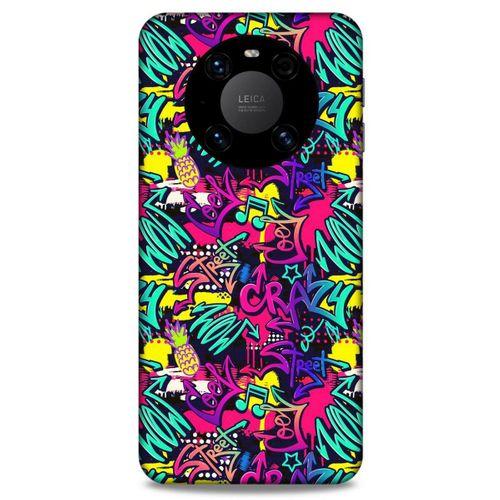 Lopard Huawei Mate 40 Pro Uyumlu Kılıf Graffitix (43) Thin Fit Kılıf