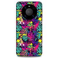 Lopard Huawei Mate 40 Pro Uyumlu Kılıf Graffitix (43) Thin Fit Kılıf