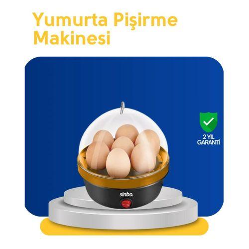 Otomatik Kapanma Özellikli Yumurta Pişirme Makinesi 7 Kapasiteli