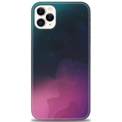iPhone 11 Pro Kılıf HD Baskılı Kılıf - Gökyüzü + Tam Ekran Koruyucu