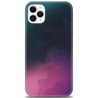iPhone 11 Pro Kılıf HD Baskılı Kılıf - Gökyüzü + Tam Ekran Koruyucu