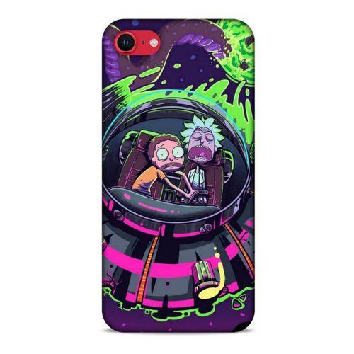 Apple iPhone SE 2020 Uyumlu Kılıf Rick And Morty (21) Koruyucu Kapak Brad