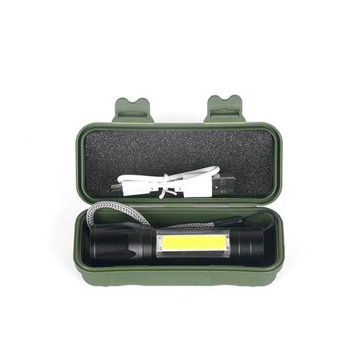 Mini Çok Güçlü Şarjlı El Feneri (xpe-cob Led ) Wt-030
