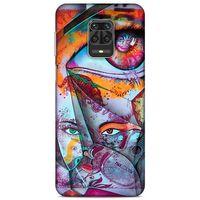 Lopard Xiaomi Redmi Note 9 Pro Uyumlu Kılıf Sürreal Yüzler ♀ (14) Lansman Kılıf Desenli