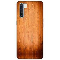 Lopard Oppo A91 Uyumlu Kılıf Wood'X (8) Baskılı Kılıf Desenli