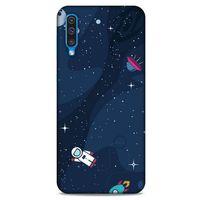 Samsung Galaxy A30s Uyumlu Kılıf Mavi Delisi (23) Ultra Koruma Kılıfı Nasa