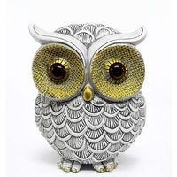 19x16 Cm Polyester Baykuş Figürü