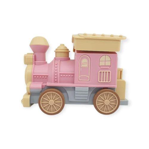 Oyuncak Tren Işıklı Sesli Bas Gitsin 14cm - PEMBE - 8068A