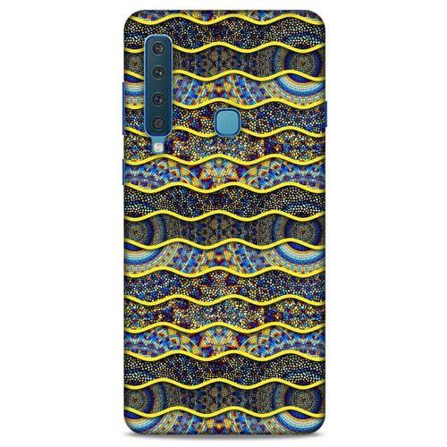 Samsung Galaxy A9 2018 Kılıf Baskılı Özel Seri Taşlı (39) Liquid Crystal Kılıf