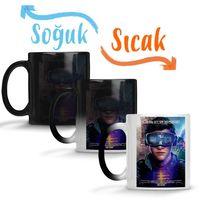 Jogador Numero 1 Cartaz Sihirli Kupa Bardak Porselen