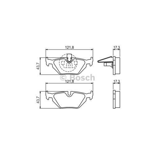 0986424484 Disk Balata Arka Bmw E 46 316 318 320 323 Arka Y