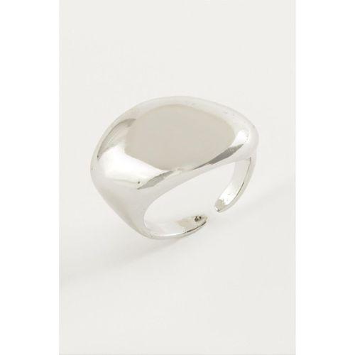 Oval Metal Yüzük