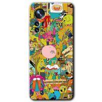 MRCİLETİSİM Xiaomi Mi 12 Kılıf HD Desen Baskılı Arka Kapak + Temperli Cam - Süper Çizgi Kahramanlar 2