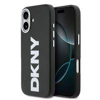 Apple iPhone 17 Kılıf DKNY Orjinal Lisanslı M-safe Şarj Özellikli PU Büyük Dikey Logolu Kapak