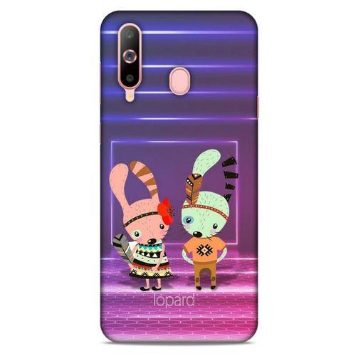 Samsung Galaxy A60 Kılıf FunnyMaX (4) Koruma Kılıfı Mor Pembe