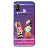 Samsung Galaxy A60 Kılıf FunnyMaX (4) Koruma Kılıfı Mor Pembe