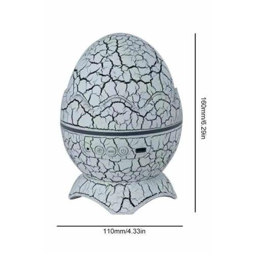 Yumurta Görünümlü Masa Ve Gece Lambası Renk Değiştirebilen Projektör