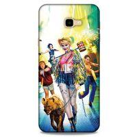 Samsung Galaxy J4 Plus Uyumlu Kılıf Harley Quinn (32) Soft Silikon Kılıf Lavanta pembesi