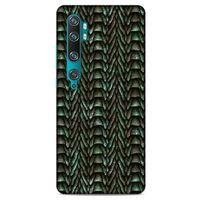 Xiaomi Mi Cc9 Pro Kılıf Dragons (9) Kılıf Ejderha Cilt Açık Yeşil