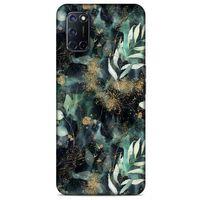 Oppo A52 Uyumlu Kılıf Yeşil Delisi (13) Silikon Kap Çay yeşil