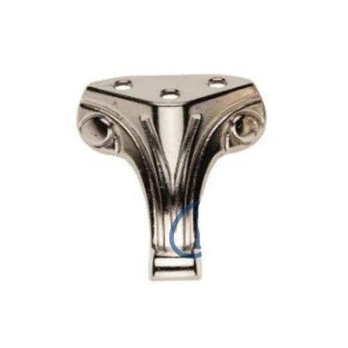 Moda Ahşap Sandık Ayağı, Kutu Ayak 4,5 Cm - Nikel, 50 Adet