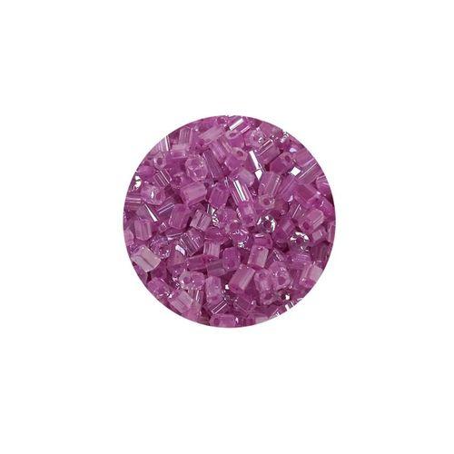 Kesme Cam Boncuk 2mm - 20 Gram - Şeffaf Eflatun -BNC311