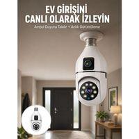 1080p Wifi Ampul Güvenlik Kamerası – Gece Görüş & Uzaktan Erişim Yeni Nesil