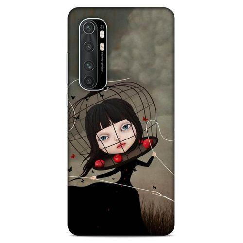 Lopard Xiaomi Mi Note 10 Lite Uyumlu Kılıf Manipülasyon ☻ (40) Fit Silikon Kılıf Desenli