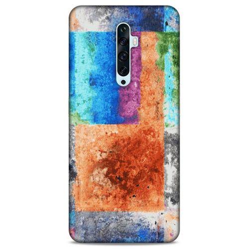 Lopard Oppo Reno 2z Uyumlu Kılıf Soyut Sanat (49) Baskılı Ultra Silikon Kılıf