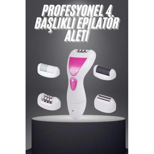 Epilasyon Cihazı Çok Başlıklı Ayak Bakımına Uygun Epilatör Aleti