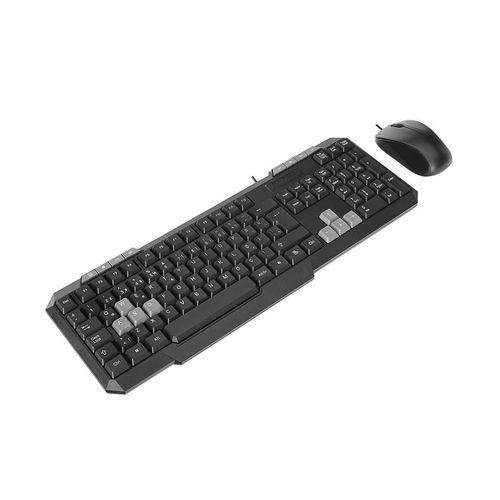 Kablolu USB Klavye Mouse Seti (Q Klavye, 1200 DPI)