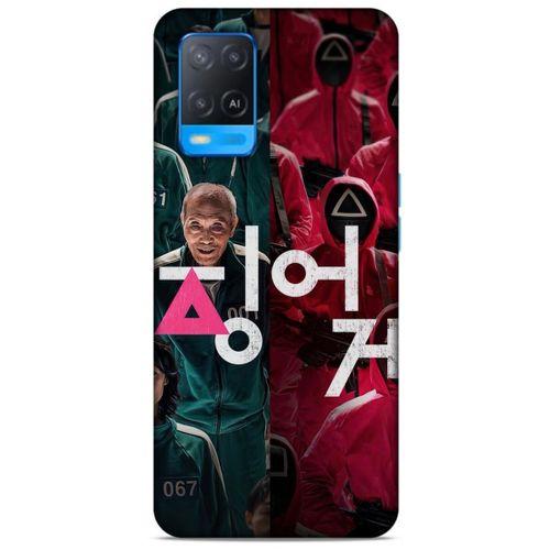 Oppo A54 4G Uyumlu Kılıf Squid Game (1) Kılıfı Kyu-Bok