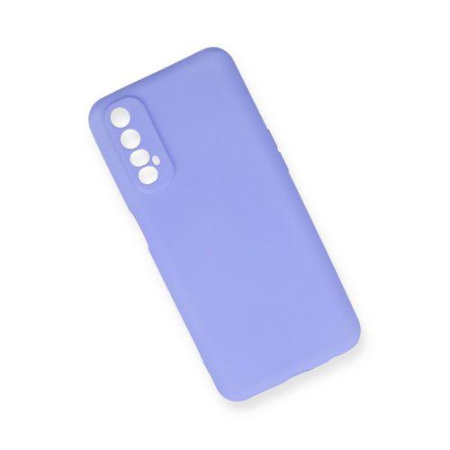 Newface Realme 7 Kılıf Premium Rubber Silikon - Lila
